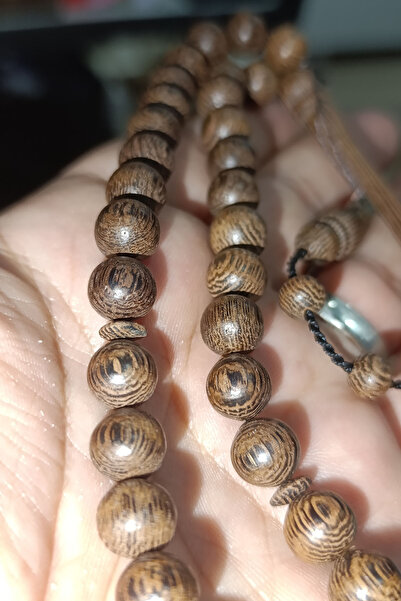 TAŞÇIZADE Venge Ağacı 9 ,5 mm Natural Ağaç Tesbih