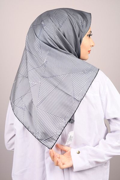 PİRAMİT Φουλάρι από ρεγιόν με σχέδιο Pyramid Luxer - Pattern-36 - Color-17