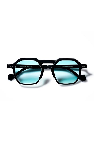 EYE OF HORUS EOH1142 C1 Unisex Green Sunglasses
