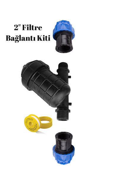 Nartan 2" Filter Connection Kit for 63mm Pipes