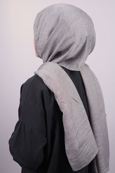 PİRAMİT Pyramid Solid Color Steps Shawl - Pattern-01 - Color-12