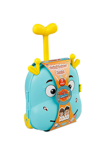 babydoor Toys 2613 حقيبة الطبيب السحب المكونة من 7 قطع
