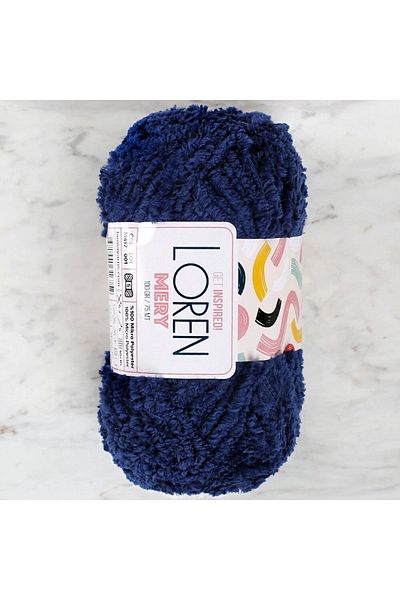 Loren Mery Petrol Blue Πλεκτό Σχοινί - M417 - 34322