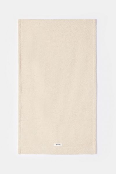 Woody Unisex Βαμβακερό Μπουρνούζι Terry-Mds - 211-Φυσική Σημύδα