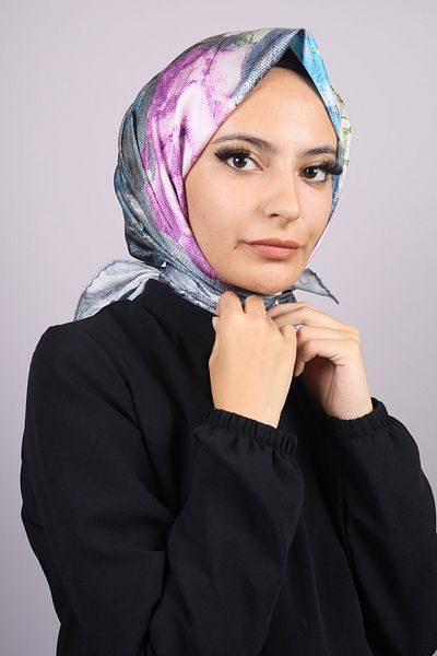 PİRAMİT Φουλάρι ρεγιόν με σχέδιο πυραμίδας - Μοτίβο-31 - Χρώμα-03