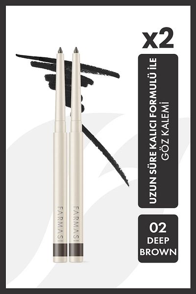 Farmasi 2-Pack Elevator Eyeliner 02 Rat Station