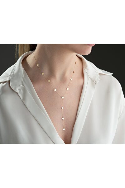 MİNİMAL Minimal kolye ALTIN kalpli kolye "LHEART"