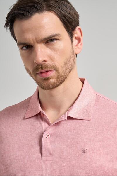 İmza Κοντομάνικο εμπριμέ Polo - Design Casual Slim Fit T-shirt 1011250151