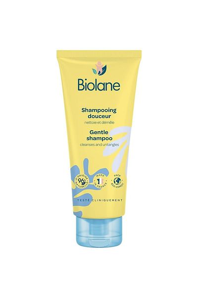 Biolane Organic Gentle Shampoo For Baby Hair to Maintain Scalp's Natural Skin Balance | 200Ml