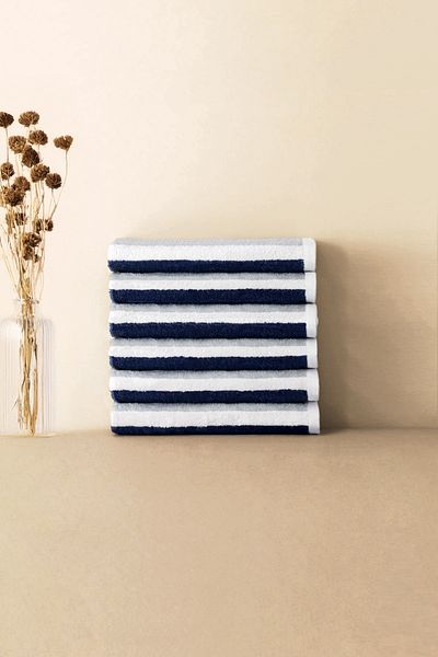 BOOVI Vudi Joy - 6 pcs30x50 Cm 100% Pure Cotton, Quality Towel SetHand| Face| Dowry| Bathroom| Luxury Towel