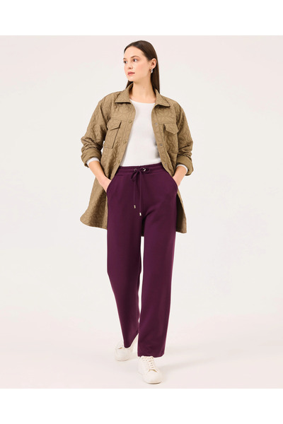 SCL Elastik Bel Maksi Boy Eşofman Altı