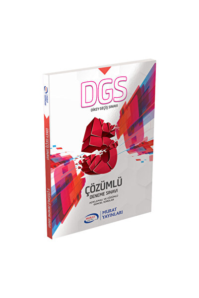 Murat Yayınları DGS 5 Çözümlü Deneme Sınavı