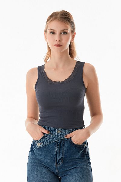 Fulla Moda Κορδόνι Δαντέλα Σώμα