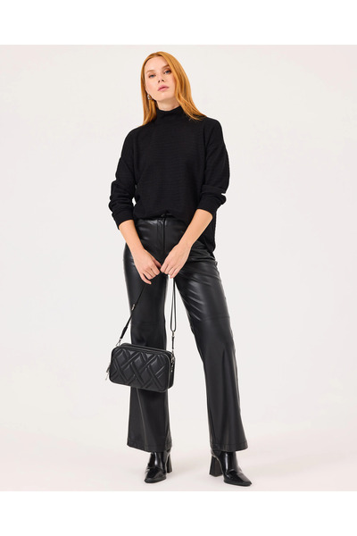 SCL Tam Balıkçı Yaka Çizgili Tunik