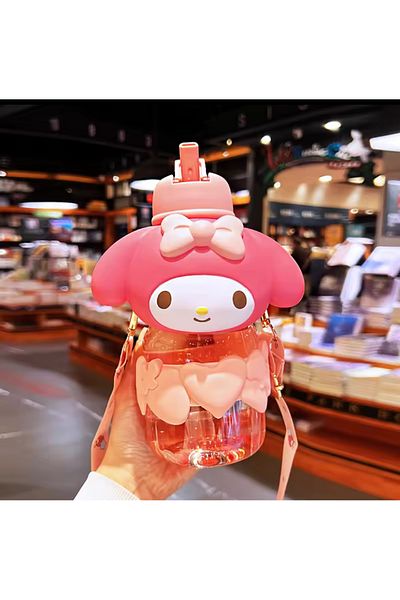 synshop My Melody Melody Sanrio Figure 850 ml Water Bottle Flask Tritan Harmless to Health