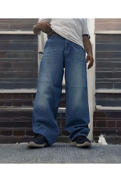 St Polljeans широки дънки