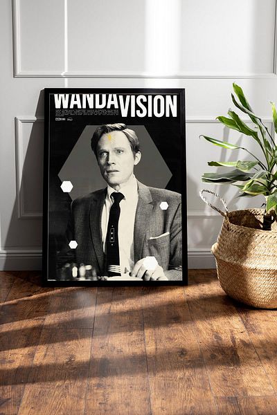 Saturn Pictură înrămată WandaVision - Pictură poster Marvel TV