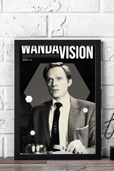 Saturn Pictură înrămată WandaVision - Pictură poster Marvel TV