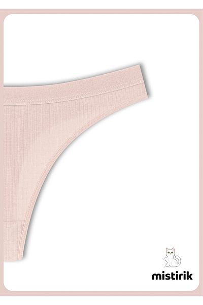 MİSTİRİK Paulo Model Flexible and Soft Corded String Μοντέλο αθλητικά εσώρουχα Χρώμα δέρματος