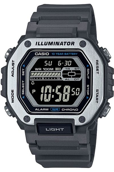Casio ساعة رجالية رقمية MWD-110H-8BVDF