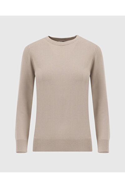 SEÇİL Yuvarlak Yaka Uzun Kollu Triko Bluz