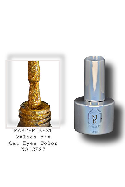 masterbest Master Best Kalıcı Oje Cat Eyes 15 ml CE27