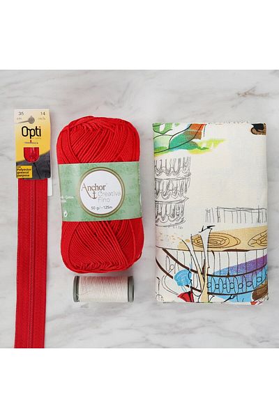 Anchor Retro Bag Kit - A25Sewk-01001