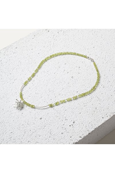 OSMANLI DEĞERLİ TAŞ Osmanlı Değerlitaş Yeşil Işık – Gümüş Yıldız Charm’lı Ser...