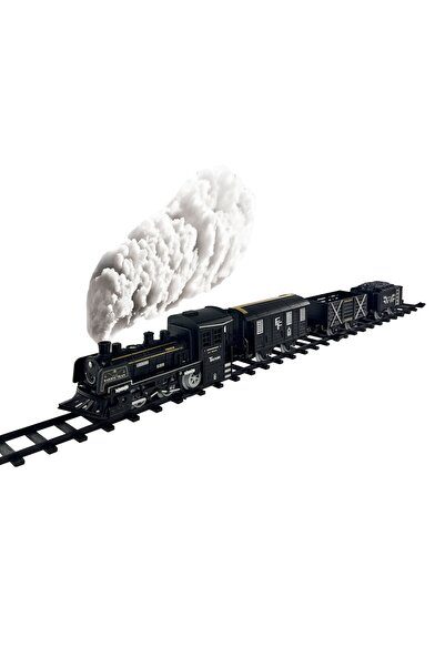 Vardem Işıklı ve Sesli Buhar Çıkartan Tren Set
