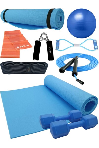 Tosima PRO-9  Pilates Seti 9 Parça Pilates egzersiz Seti FULL PAKET