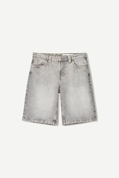 Bershka Baggy denim shorts