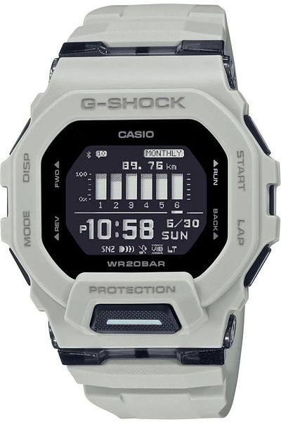 Casio ساعة G-SHOCK G-SQUAD الرياضية للرجال GBD-200UU-9DR