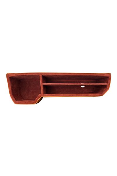 Nettech Scallop Bird in Leather Car - Luxury Brown