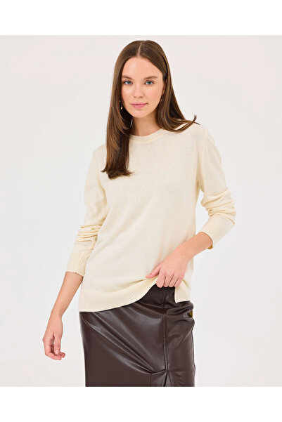 SEÇİL Yuvarlak Yaka Triko Kazak