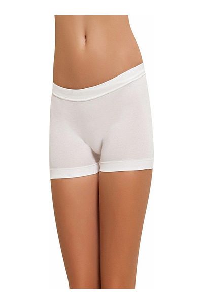 Pemilo Pantaloni scurti 200608 Tactel de damă, fără sudură, alb