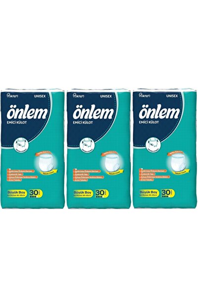 ÖNLEM Emici Külot Hasta Bezi Large Büyük 90 Adet