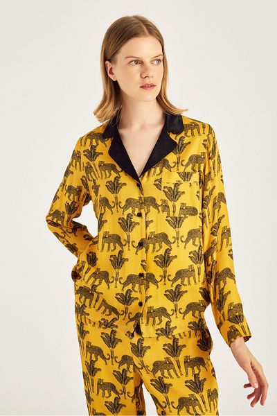 Naramaxx Long Sleeve Patterned Pajama Set