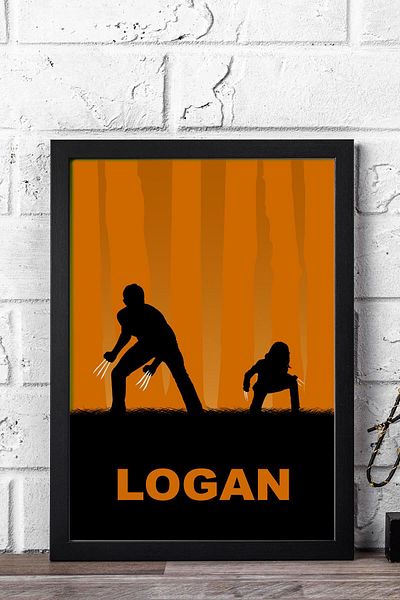 Saturn Pictură înrămată X-Men - Pictură poster film Logan