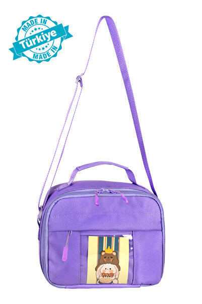 CHARSHI حقيبة غداء للأطفال على الطراز الكوري مع إكسسوارات لطيفة وحافظة طعام م...