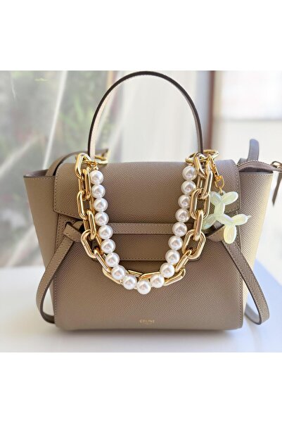 Venus Design Accesoriu pentru geantă de câine, cu lanț și perle