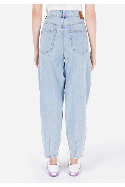 Colin's 855 Fıona Barrel Fit Pantaloni de damă albaștri din denim