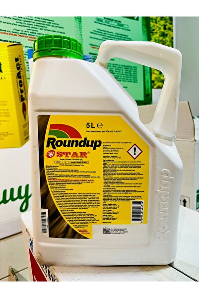 ROUNDUP STAR Yeşil Kurutan Roundup Yabancı Ot Ilacı 5 Lt