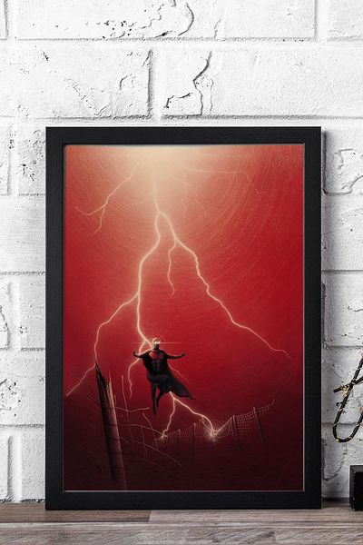 Saturn Pictură înrămată X-Men Magneto - Pictură poster film Marvel