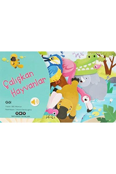 Yapı Kredi Yayınları بحيرة الحيوانات المجتهدة (غلاف فني)