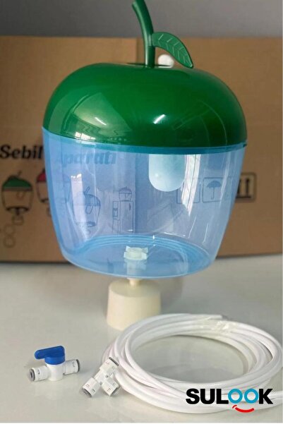 SULOOK Tüm Sebillere Uyumlu Tam Set Hazneli Sebil Aparatı (apple)