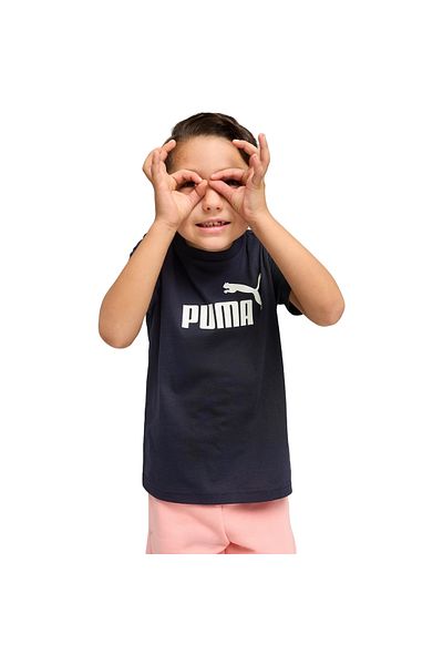 Puma Tričko Puma Ess No. 1 Logo Tee Ps, čierne, detské