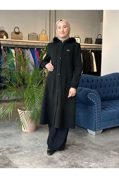 KAREN Women's Large Size Stamp Coat 748