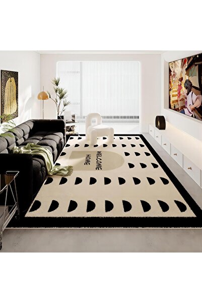 sharpdo Modern Light Luxury and Environmentally Friendly Imitation Cashmere Living Room Carpet