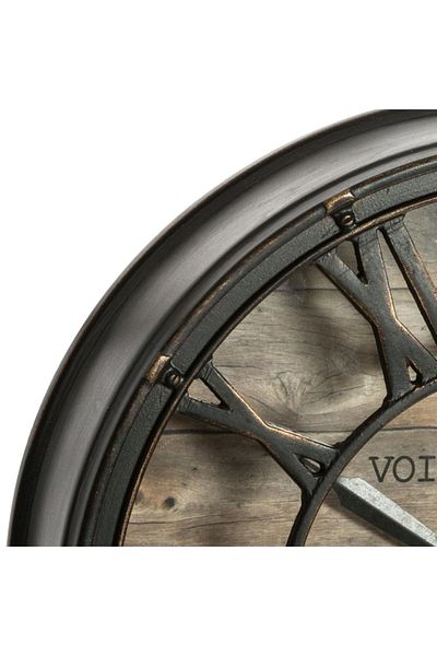 Atmosphera Voie Express Vintage Round Analog Quartz Movement Wall Clock