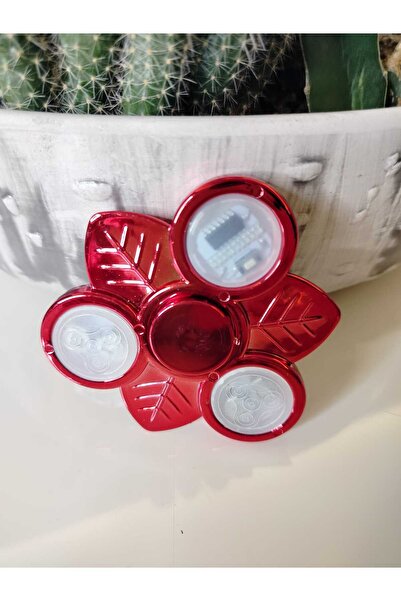 ÇELİK GRUP Işıklı Stres Çarkı 3 Fonksiyonlu ( Kırmızı Renk ) Red4